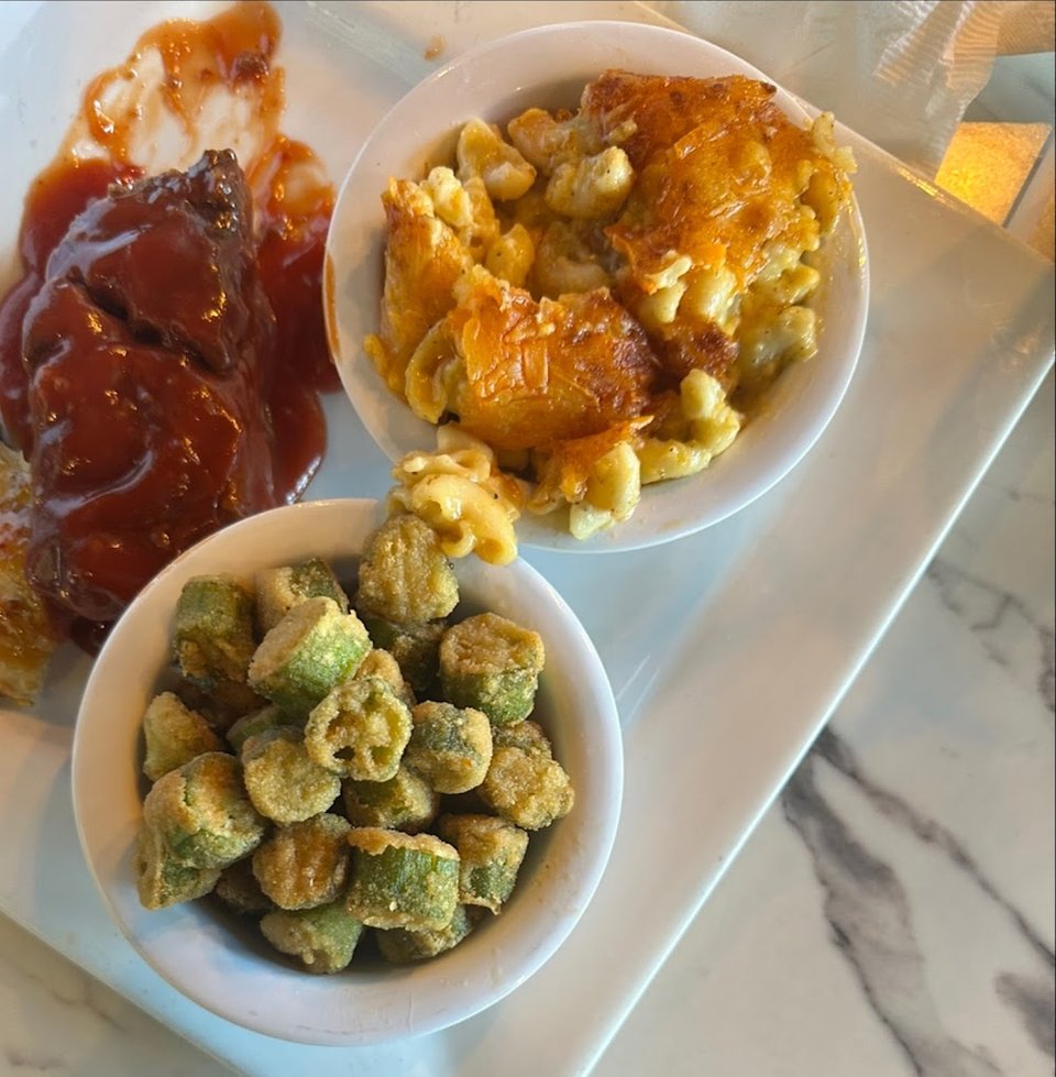 Meatloaf and Mac and Cheese