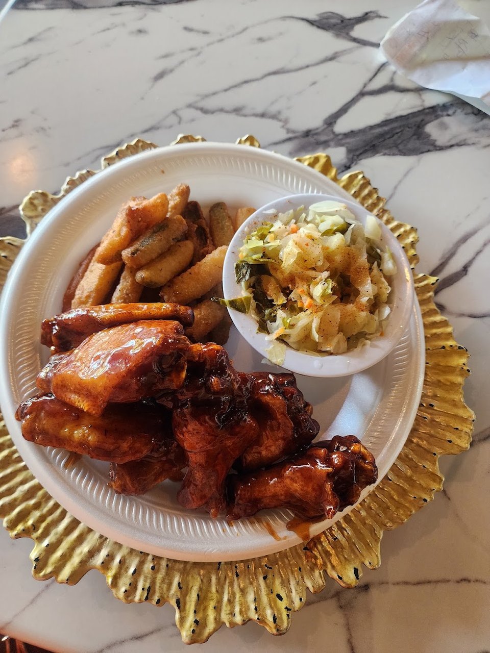 Smith Wings Party Wings with Fries